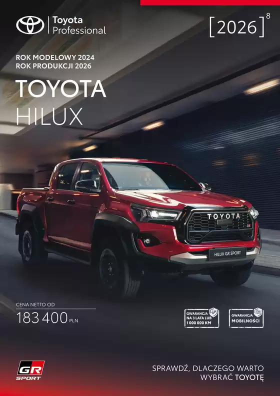 Katalog Toyota | Spec hilux MY24 PY26 | 2026-04-04T00:00:00.000Z - 2026-12-31T00:00:00.000Z
