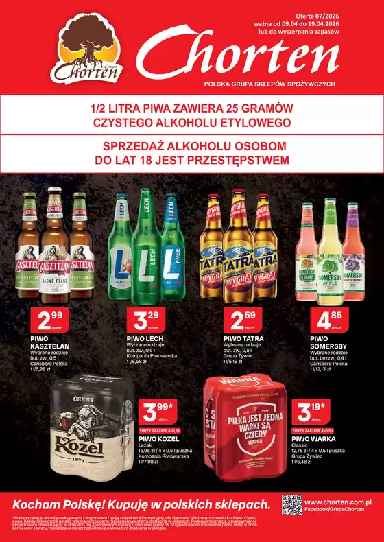 Katalog Chorten w: Kolbuszowa | Nasze najlepsze oferty dla Ciebie | 2026-04-09T00:00:00.000Z - 2026-04-19T00:00:00.000Z