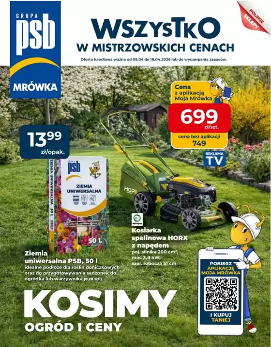 Katalog Mrówka w: Choroszcz | Oszczędzaj teraz dzięki naszym ofertom | 2026-04-09T00:00:00.000Z - 2026-04-18T00:00:00.000Z