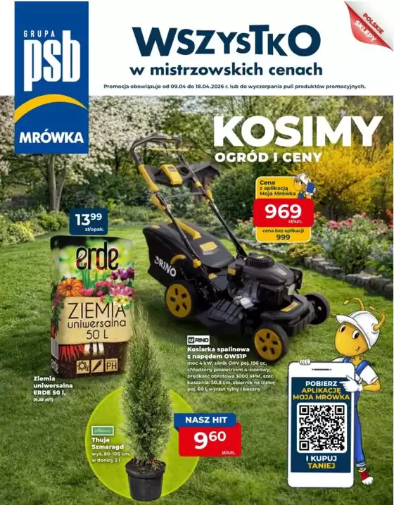 Katalog Mrówka w: Rzyki | Mrówka gazetka | 2026-04-09T00:00:00.000Z - 2026-04-18T00:00:00.000Z