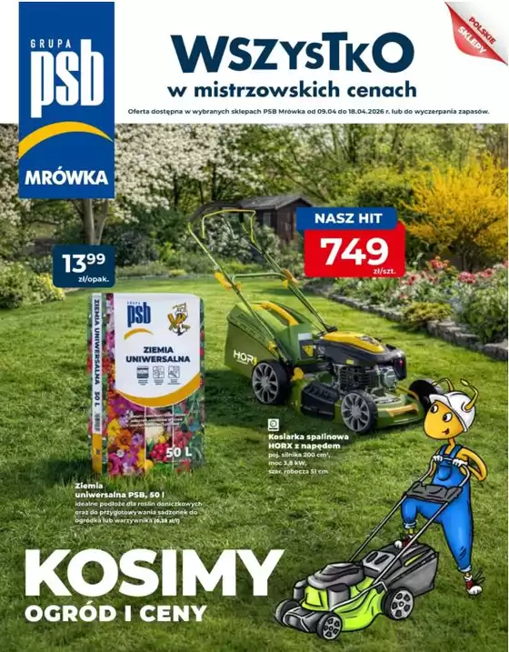 Katalog Mrówka w: Choroszcz | Specjalne oferty dla Ciebie | 2026-04-09T00:00:00.000Z - 2026-04-18T00:00:00.000Z