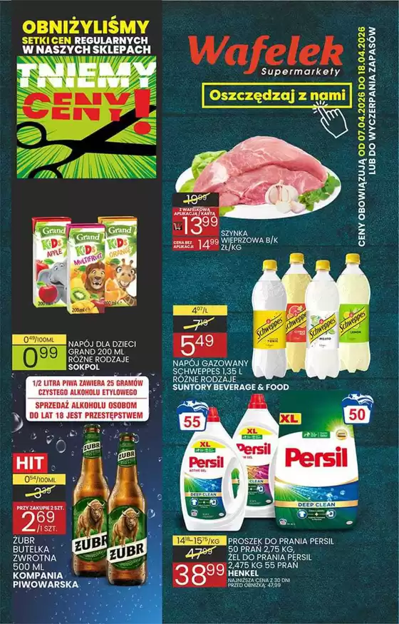 Katalog Wafelek w: Teresin | Odkryj atrakcyjne oferty | 2026-04-07T00:00:00.000Z - 2026-04-18T00:00:00.000Z