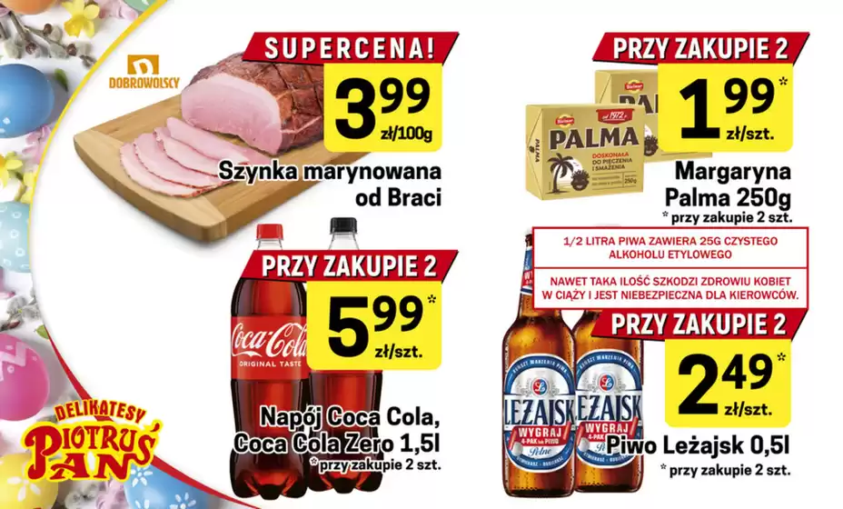Katalog Delikatesy Piotruś Pan w: Teresin | Oferta tygodnia | 2026-04-07T00:00:00.000Z - 2026-04-08T00:00:00.000Z