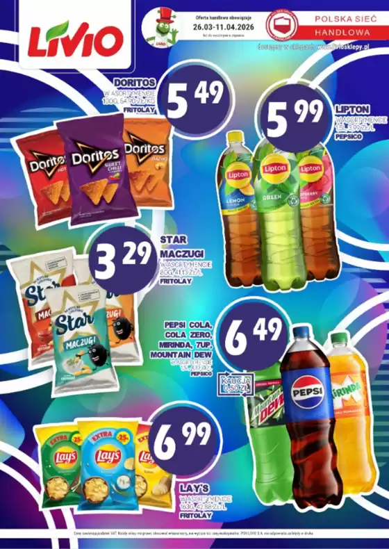 Katalog Livio w: Teresin | Oferta handlows abowiązuje do 11.04.2026 | 2026-04-07T00:00:00.000Z - 2026-04-11T00:00:00.000Z