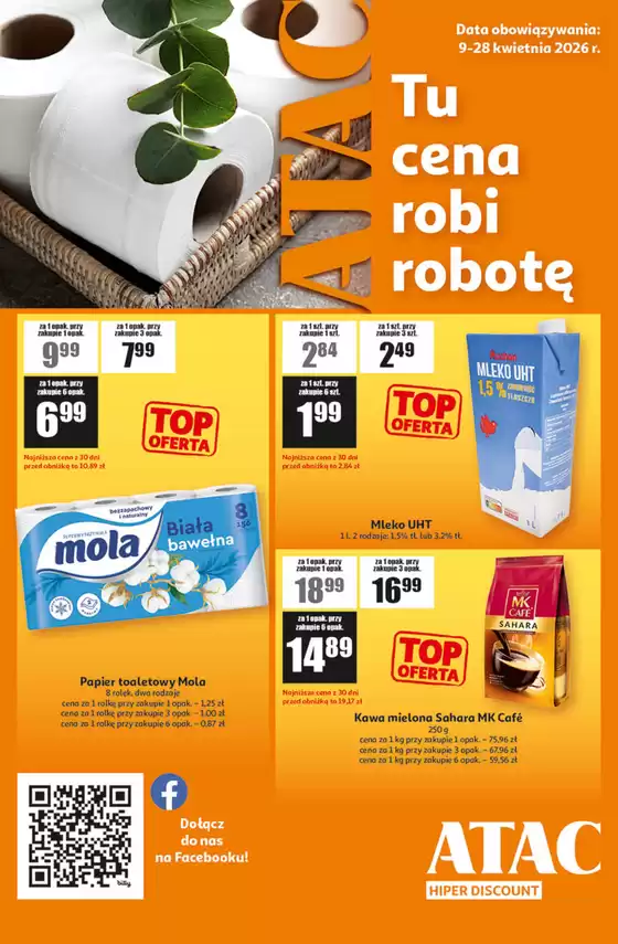 Katalog Auchan w: Teresin | Gazetka ATAC Hiper Discount | 2026-04-09T00:00:00.000Z - 2026-04-28T00:00:00.000Z