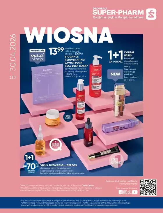Katalog Super Pharm | PL11 P00002695 katalog kosmetyczny WIOSNA 180x235 FINALNY MOBILE | 2026-04-08T00:00:00.000Z - 2026-04-30T00:00:00.000Z