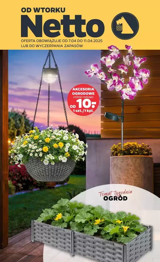 Katalog Netto | Temat tygodnia ogród | 2026-04-07T00:00:00.000Z - 2026-04-11T00:00:00.000Z