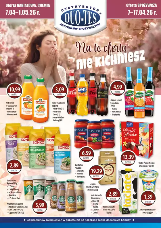 Katalog DUO-TES | Na te oferty nie kichniesz | 2026-04-07T00:00:00.000Z - 2026-05-01T00:00:00.000Z