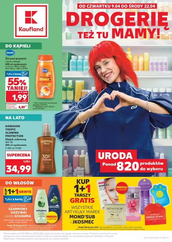 Katalog Kaufland | Świetna oferta dla wszystkich klientów | 2026-04-09T00:00:00.000Z - 2026-04-22T00:00:00.000Z
