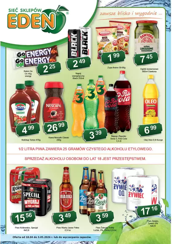 Katalog Eden | Oferta ważna do 3.05 | 2026-04-18T00:00:00.000Z - 2026-05-03T00:00:00.000Z
