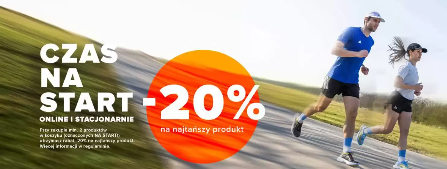 Katalog Sklep Biegacza | - 20 % | 2026-04-07T00:00:00.000Z - 2026-04-21T00:00:00.000Z