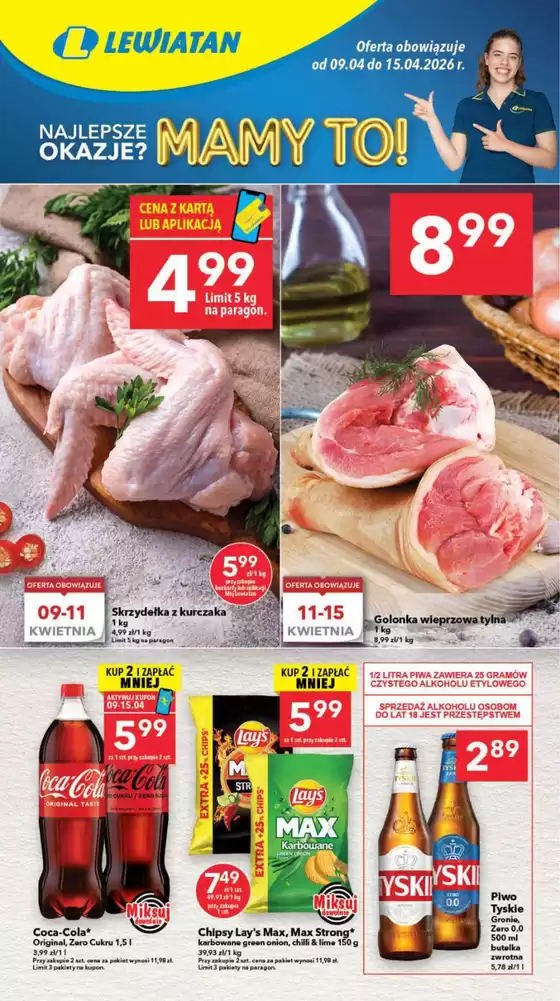 Katalog Lewiatan w: Kasinka Mała | Najlepsze oferty dla wszystkich łowców okazji | 2026-04-09T00:00:00.000Z - 2026-04-15T00:00:00.000Z