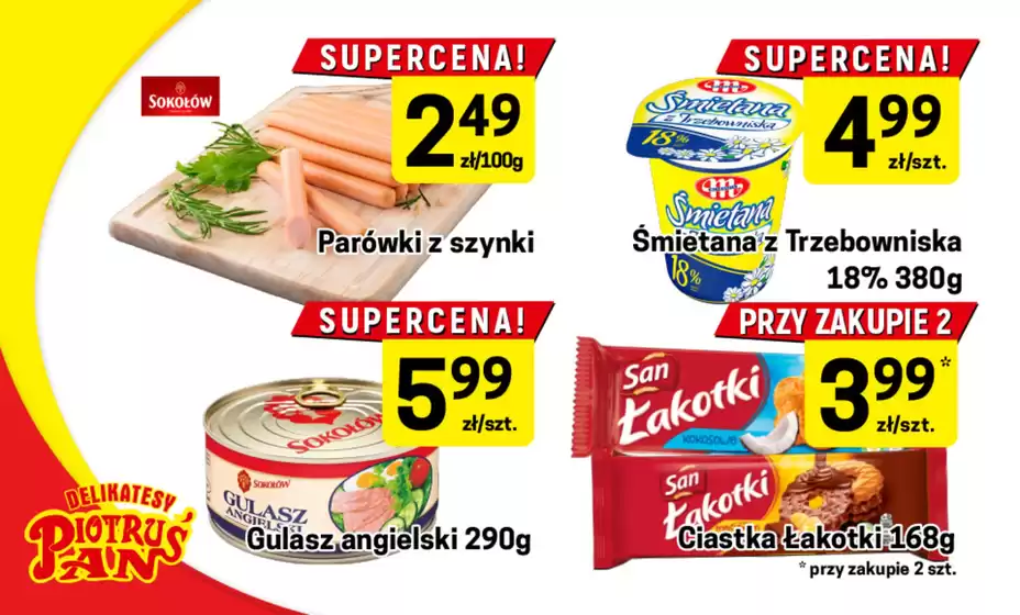 Katalog Delikatesy Piotruś Pan | Najlepsze oferty dla oszczędnych | 2026-04-08T00:00:00.000Z - 2026-04-22T00:00:00.000Z