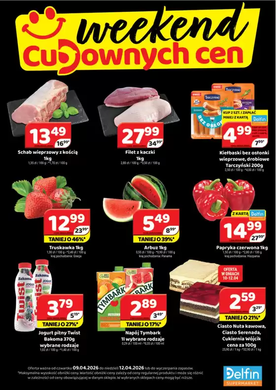 Katalog Delfin | Delfin gazetka | 2026-04-09T00:00:00.000Z - 2026-04-12T00:00:00.000Z
