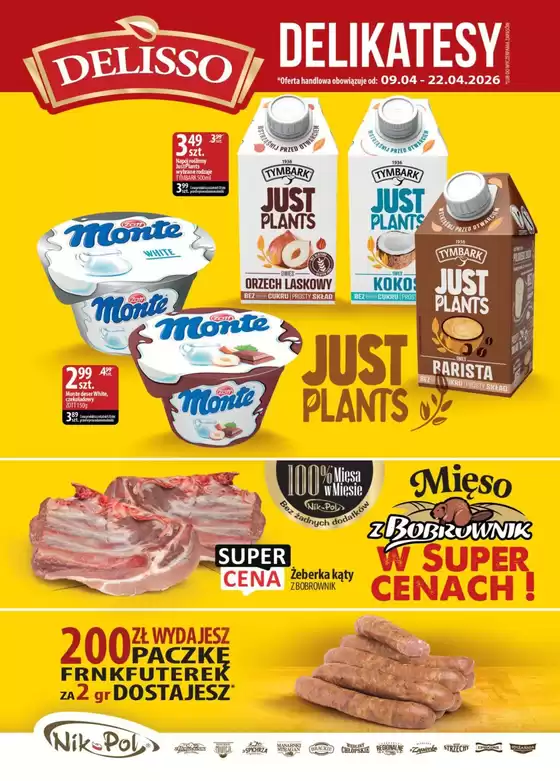 Katalog Delisso Delikatesy | Delisso Delikatesy gazetka | 2026-04-09T00:00:00.000Z - 2026-04-22T00:00:00.000Z