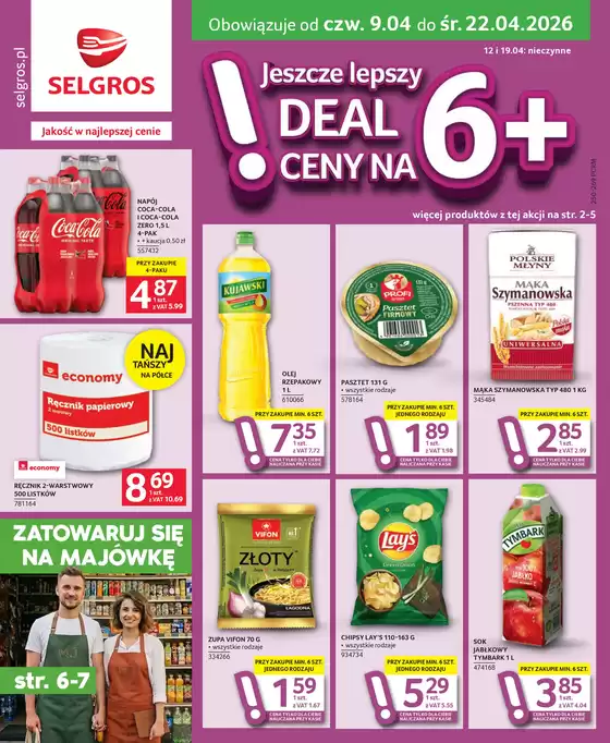 Katalog Selgros w: Racibórz | Oferta dla profesjonalistów | 2026-04-09T00:00:00.000Z - 2026-04-22T00:00:00.000Z