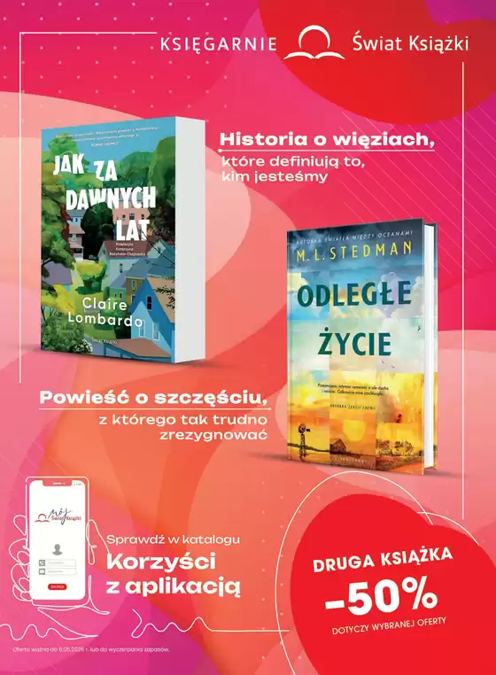 Katalog Świat Książki | Świat Książki gazetka | 2026-04-09T00:00:00.000Z - 2026-05-05T00:00:00.000Z