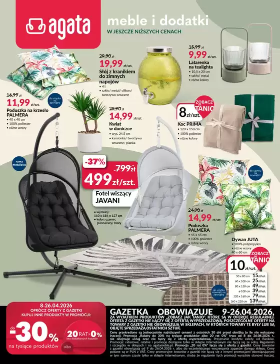 Katalog Agata Meble | Gazetka promocyjna 04.2026 | 2026-04-08T00:00:00.000Z - 2026-04-26T00:00:00.000Z