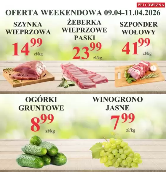 Katalog Pelcowizna | Pelcowizna gazetka | 2026-04-09T00:00:00.000Z - 2026-04-11T00:00:00.000Z