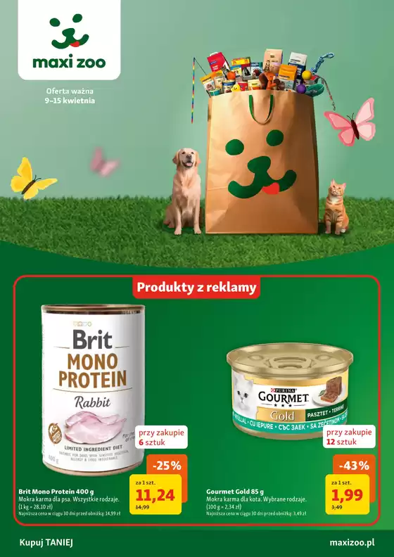 Katalog Maxi Zoo | Więcej za mniej! | 2026-04-10T00:00:00.000Z - 2026-04-30T00:00:00.000Z