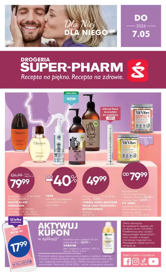 Katalog Super Pharm w: Mońki | Super Pharm gazetka | 2026-04-06T00:00:00.000Z - 2026-05-07T00:00:00.000Z