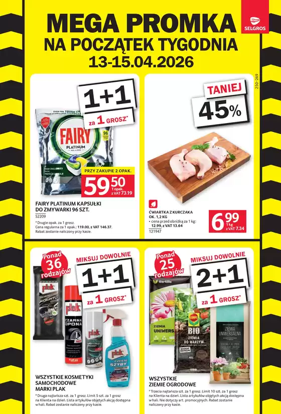 Katalog Selgros | MEGA PROMKA | 2026-04-13T00:00:00.000Z - 2026-04-15T00:00:00.000Z