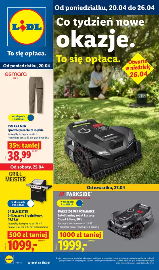 Katalog Lidl | Katalog od 20.04 do 26.04 | 2026-04-20T00:00:00.000Z - 2026-04-26T00:00:00.000Z