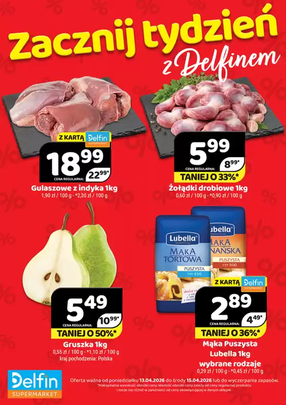 Katalog Delfin | Odkryj atrakcyjne oferty | 2026-04-13T00:00:00.000Z - 2026-04-15T00:00:00.000Z