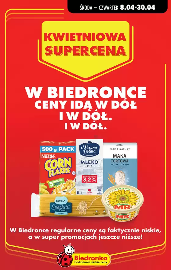 Katalog Biedronka w: Okonek | Świetna oferta dla łowców okazji | 2026-04-08T00:00:00.000Z - 2026-04-30T00:00:00.000Z