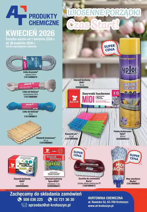 Katalog AT | Wiosenne porządki czas start! | 2026-04-14T00:00:00.000Z - 2026-04-30T00:00:00.000Z