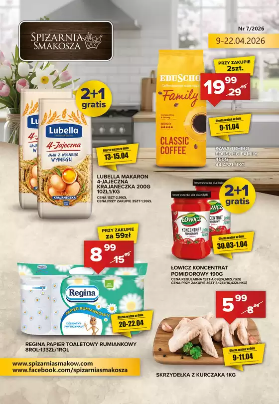 Katalog Spiżarnia | Gazetka do 22.04 | 2026-04-14T00:00:00.000Z - 2026-04-22T00:00:00.000Z