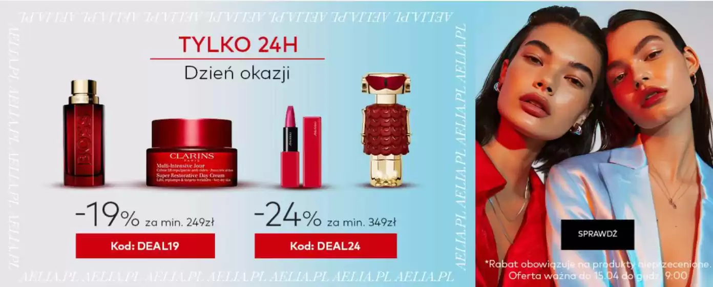 Katalog Aelia Duty Free | Dzień okazji | 2026-04-14T00:00:00.000Z - 2026-04-28T00:00:00.000Z