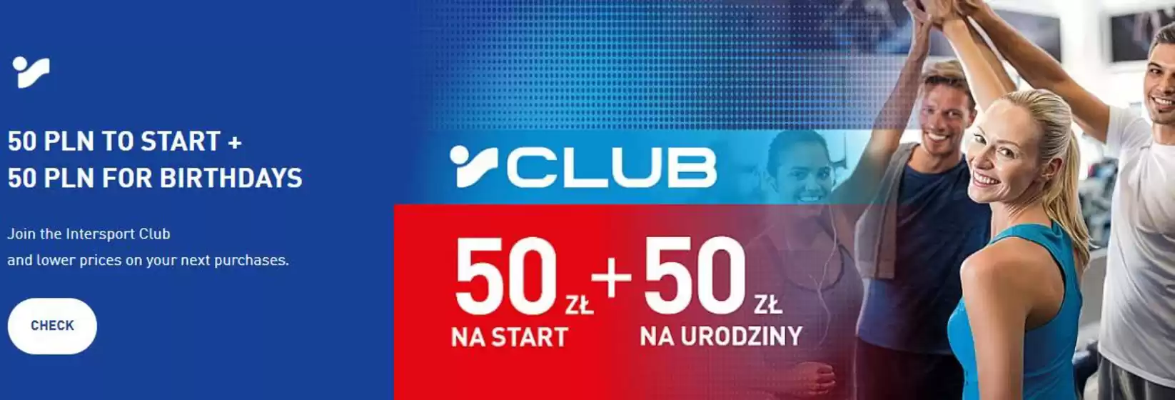 Katalog Intersport w: Czerwonak | 50 pln to start + 50pln for birthdays | 2026-04-14T00:00:00.000Z - 2026-04-28T00:00:00.000Z