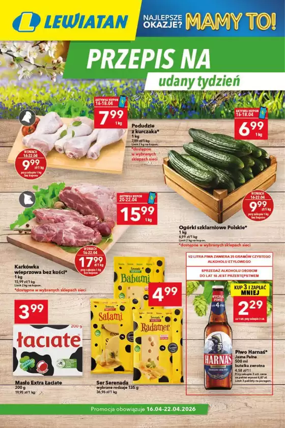 Katalog Lewiatan | Aktualne oferty i promocje | 2026-04-16T00:00:00.000Z - 2026-04-22T00:00:00.000Z