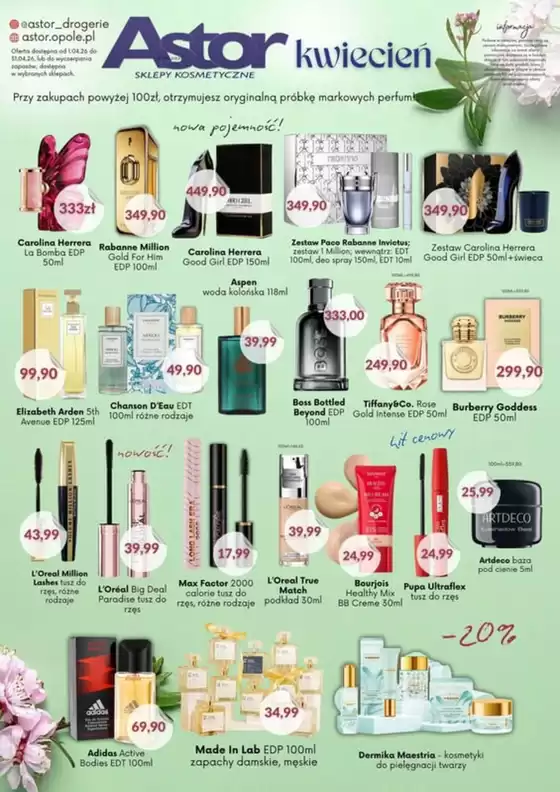 Katalog Astor w: Goleniów | Kwiecień 2026 | 2026-04-15T00:00:00.000Z - 2026-04-30T00:00:00.000Z