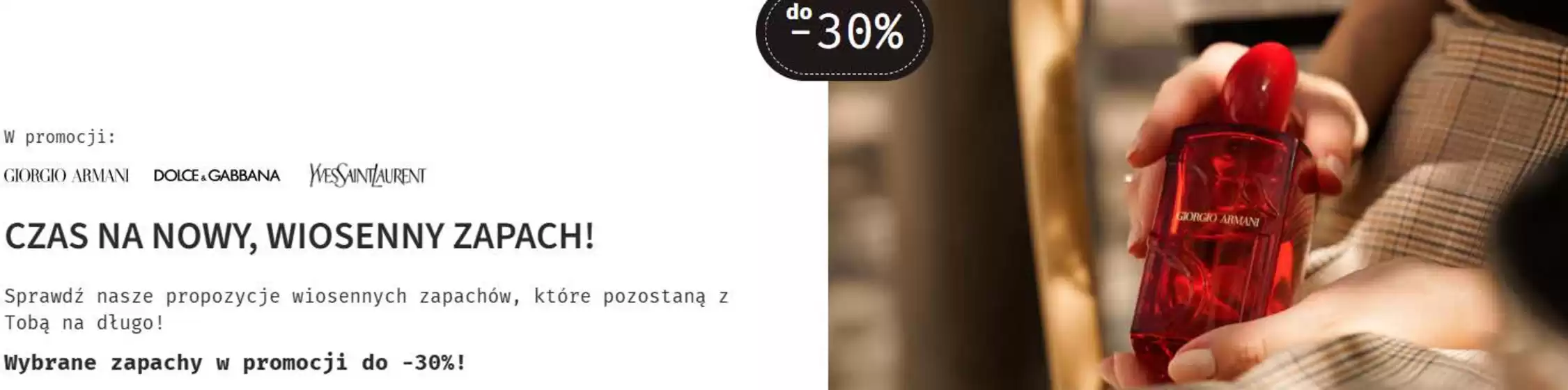 Katalog Perfumeria.pl w: Dąbrowa Tarnowska | Do - 40 % | 2026-04-15T00:00:00.000Z - 2026-04-29T00:00:00.000Z