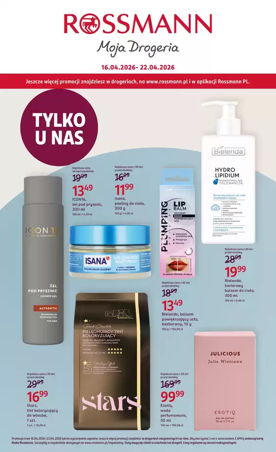 Katalog Rossmann w: Jastrzębie-Zdrój | Rossmann gazetka | 2026-04-16T00:00:00.000Z - 2026-04-22T00:00:00.000Z