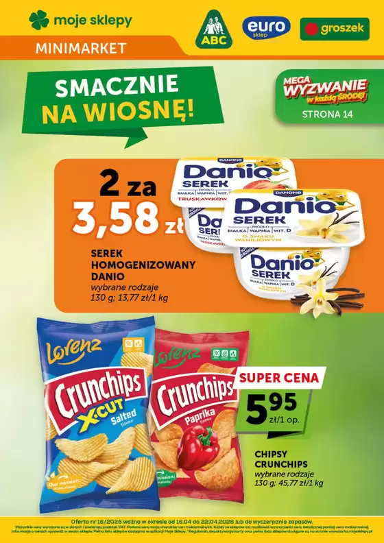 Katalog Groszek | Świetna oferta dla wszystkich klientów | 2026-04-16T00:00:00.000Z - 2026-04-22T00:00:00.000Z
