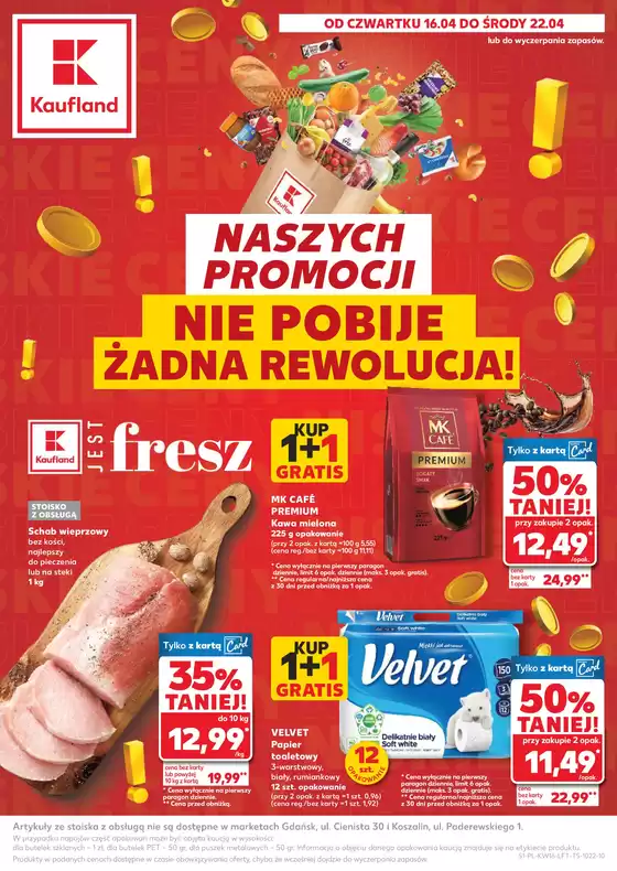 Katalog Kaufland | Atrakcyjne oferty specjalne dla wszystkich | 2026-04-16T00:00:00.000Z - 2026-04-22T00:00:00.000Z