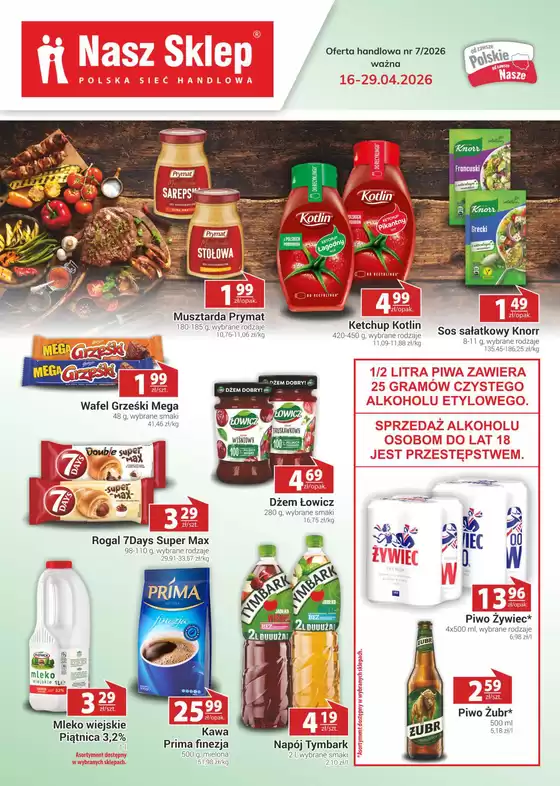 Katalog Premium Nasz Sklep | Oferta ważna od 16.04 do 29.04  | 2026-04-16T00:00:00.000Z - 2026-04-29T00:00:00.000Z