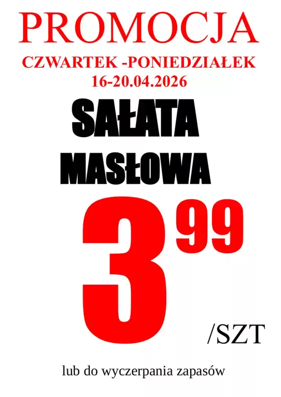 Katalog Wizan | Promocja weekendowa | 2026-04-16T00:00:00.000Z - 2026-04-21T00:00:00.000Z