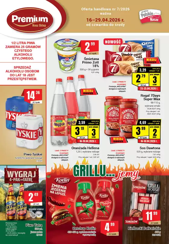 Katalog Nasz Sklep | Nasze najlepsze okazje | 2026-04-16T00:00:00.000Z - 2026-04-29T00:00:00.000Z