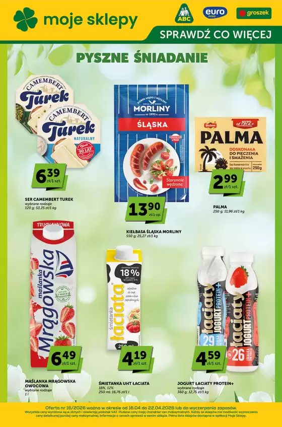 Katalog Euro Sklep w: Warka | Ekskluzywne okazje | 2026-04-16T00:00:00.000Z - 2026-04-22T00:00:00.000Z