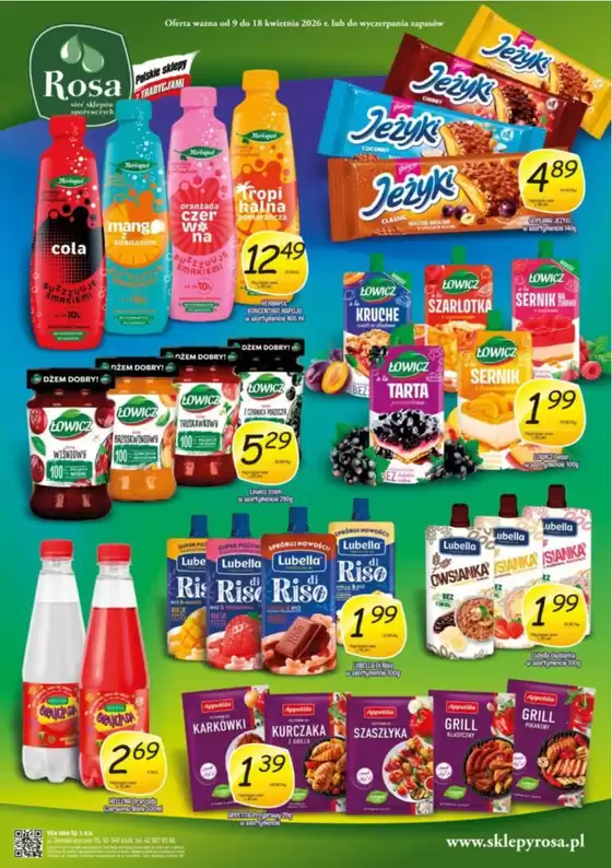 Katalog Rosa w: Biłgoraj | Rosa gazetka | 2026-04-09T00:00:00.000Z - 2026-04-18T00:00:00.000Z