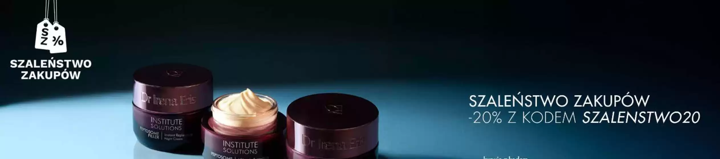 Katalog Dr Irena Eris w: Milejczyce | - 20 %  | 2026-04-17T00:00:00.000Z - 2026-05-03T00:00:00.000Z