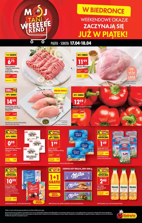 Katalog Biedronka | Najlepsze oferty i rabaty | 2026-04-17T00:00:00.000Z - 2026-04-18T00:00:00.000Z