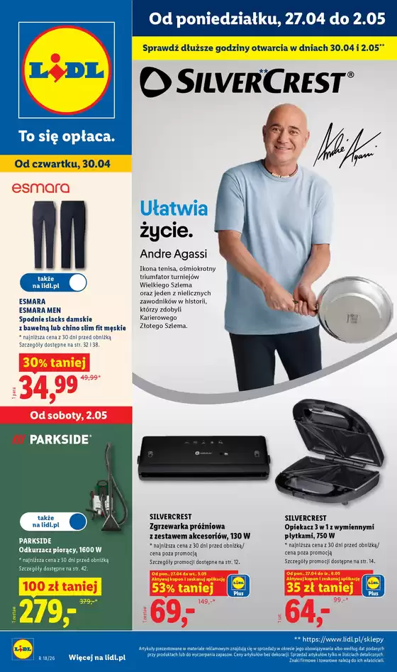 Katalog Lidl | Katalog od 27.04 do 2.05 | 2026-04-27T00:00:00.000Z - 2026-05-02T00:00:00.000Z