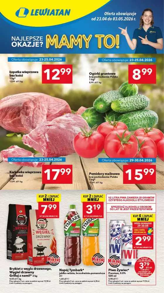 Katalog Lewiatan w: Rawicz | Ekskluzywne okazje | 2026-04-23T00:00:00.000Z - 2026-05-03T00:00:00.000Z