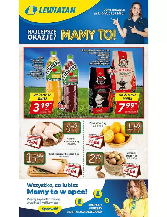Katalog Lewiatan w: Rawicz | Nasze najlepsze oferty dla Ciebie | 2026-04-23T00:00:00.000Z - 2026-05-03T00:00:00.000Z