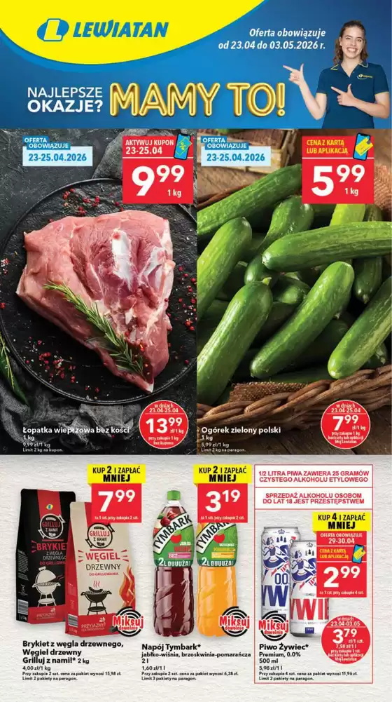 Katalog Lewiatan w: Rawicz | Odkryj atrakcyjne oferty | 2026-04-23T00:00:00.000Z - 2026-05-03T00:00:00.000Z